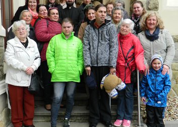 Společná mše uživatelů a pracovníků Denního stacionáře v kapli Augustiniánského domu