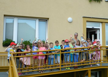 Mateřská škola a Základní škola Luhačovice navštívila Charitu Luhačovice