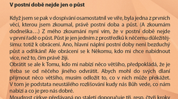 Postní almužna 2020 ve farnosti Luhačovice, Pozlovice, a Horní Lhota