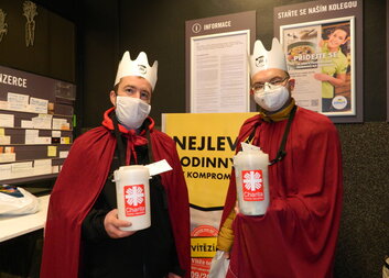 Tříkrálová sbírka 2021 na Luhačovicku proběhla jinak…