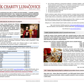 2020 - 2021 zima Charitní občasník