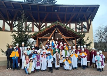 Tříkrálová sbírka 2022 na Luhačovicku po roční pauze